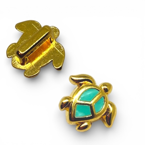 1 CHARMS PASSANT METAL TORTUE
