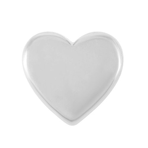 2 CHARMS PASSANT COEUR METAL