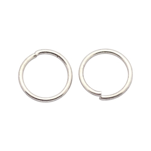 20 ANNEAUX 3 MM OUVERTS ACIER INOX