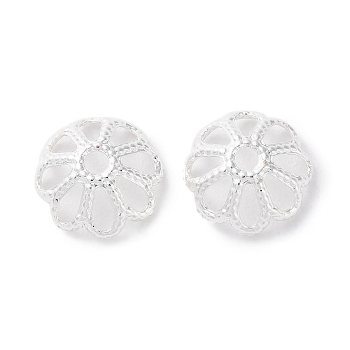4 INTERCALAIRE CALOTTE METAL FLEUR