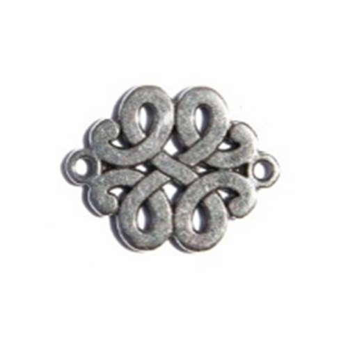 2 CHARMS CONNECTEUR NOEUD