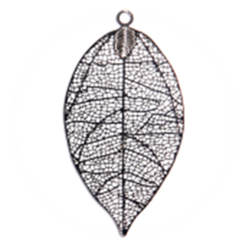 2 CHARMS FEUILLE ARGENT