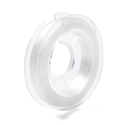 1 FIL NYLON BLANC MULTIBRIN ELASTIQUE 10 METRES