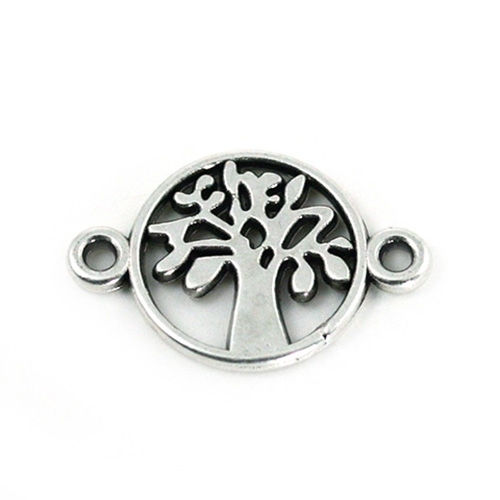 2 CHARMS CONNECTEUR ARBRE DE VIE