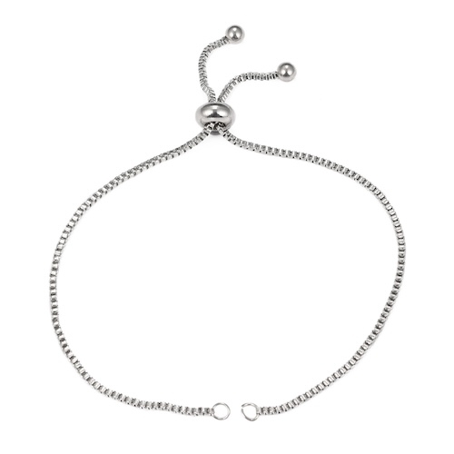 1 BRACELET COULISSANT ACIER INOX