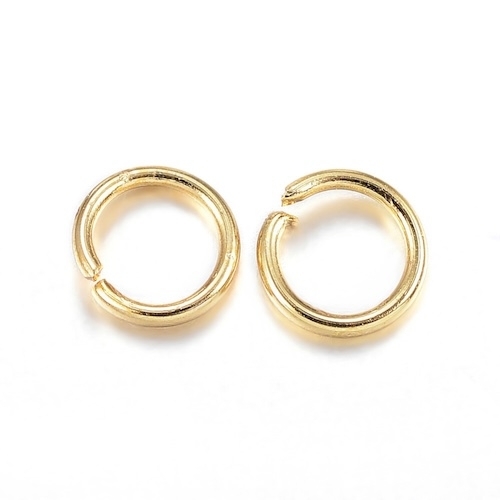 20 ANNEAUX 5 MM OUVERTS ACIER INOX