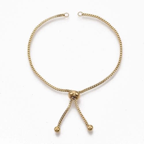 1 BRACELET COULISSANT ACIER INOX