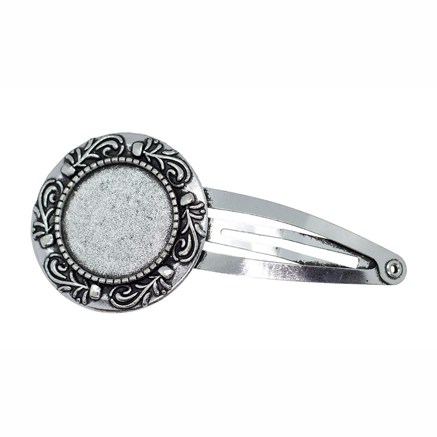 1 BARRETTE A CLIP POUR CABOCHON