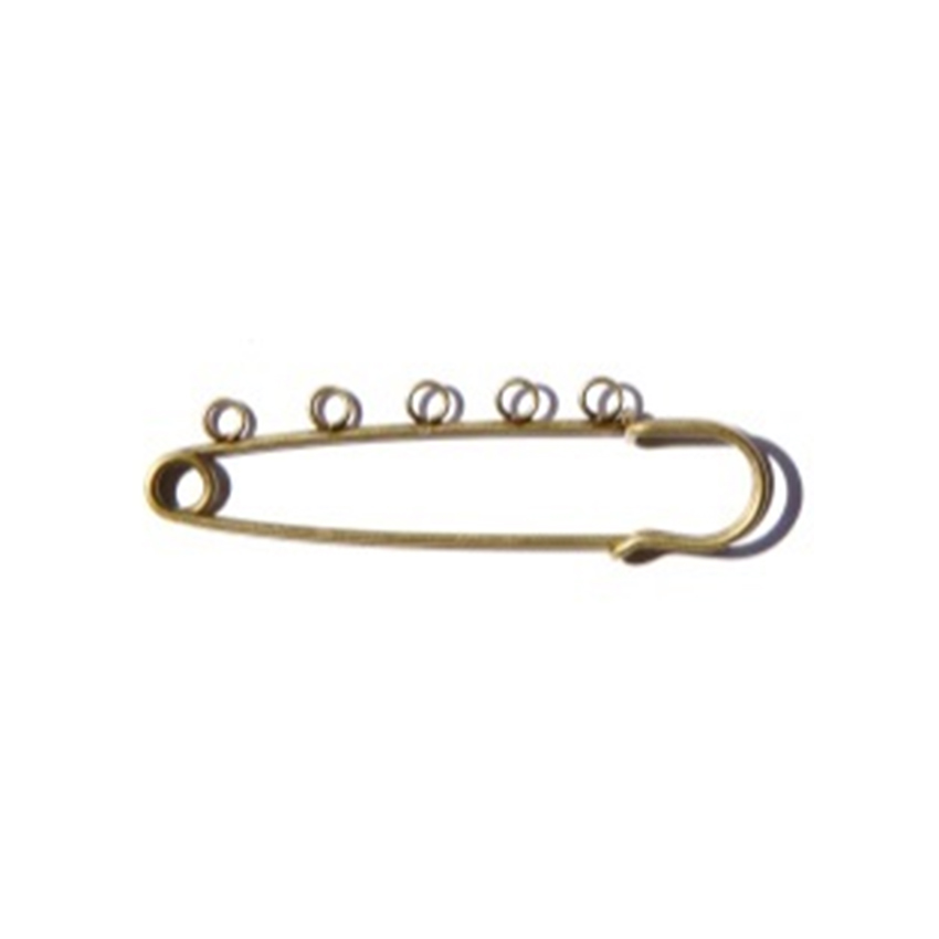 1 BROCHE AVEC ANNEAU