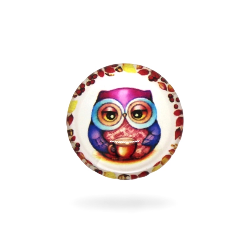 2 CABOCHONS 20 MM
