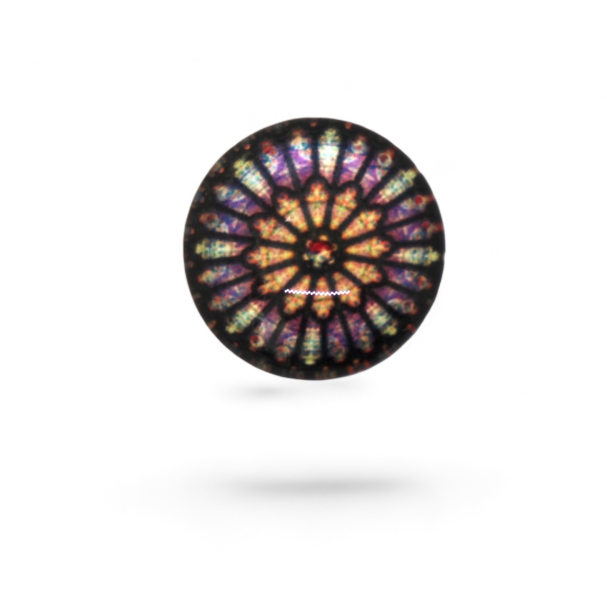 2 CABOCHONS 20 MM