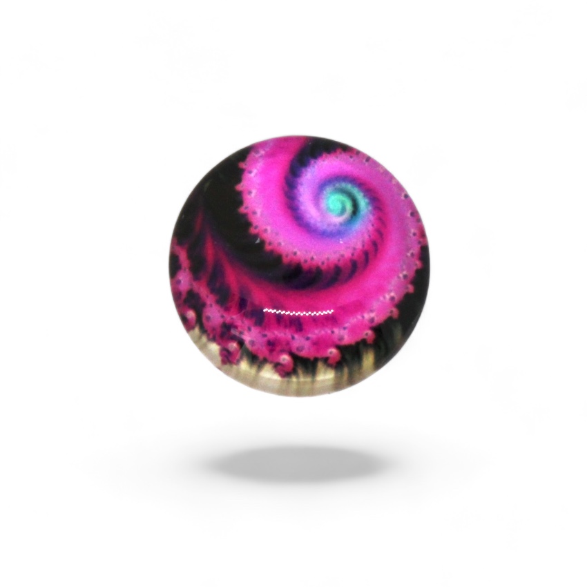 2 CABOCHONS 20 MM