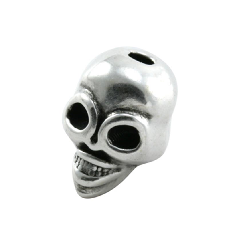 3 CHARMS TETE DE MORT 3D