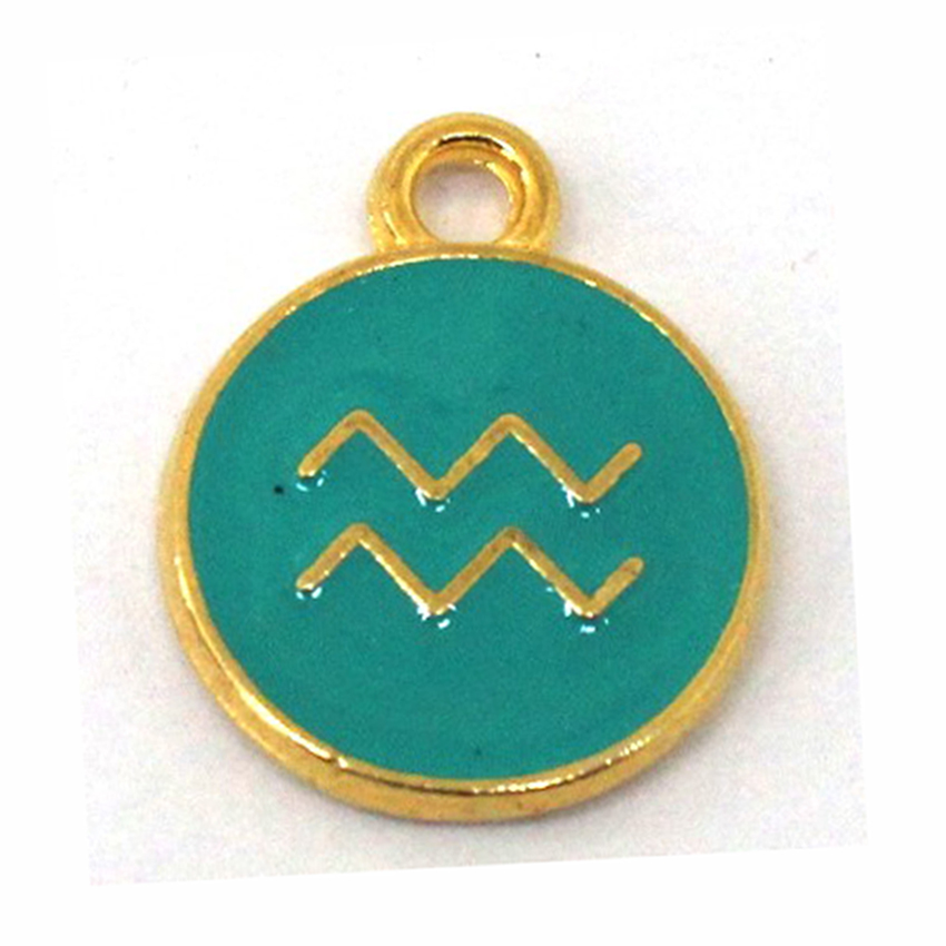 1 VERSEAU PLAQUE OR 24K