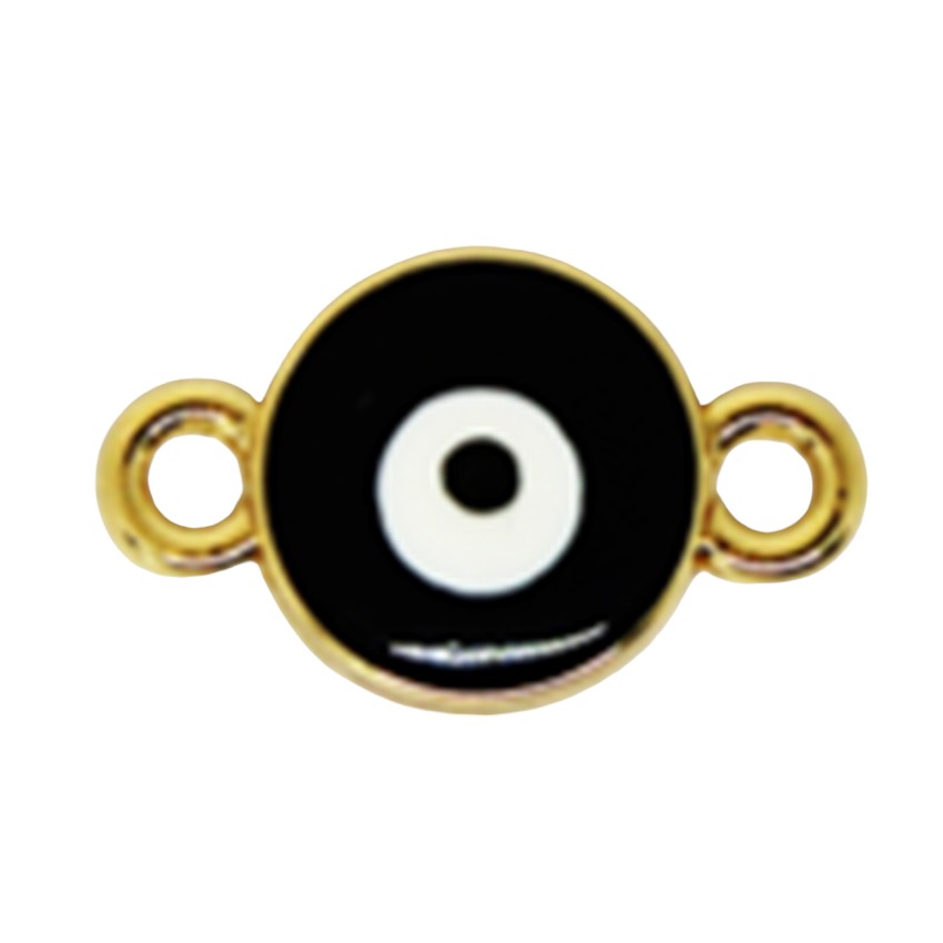 1 CHARMS CONNECTEUR ROND OEIL