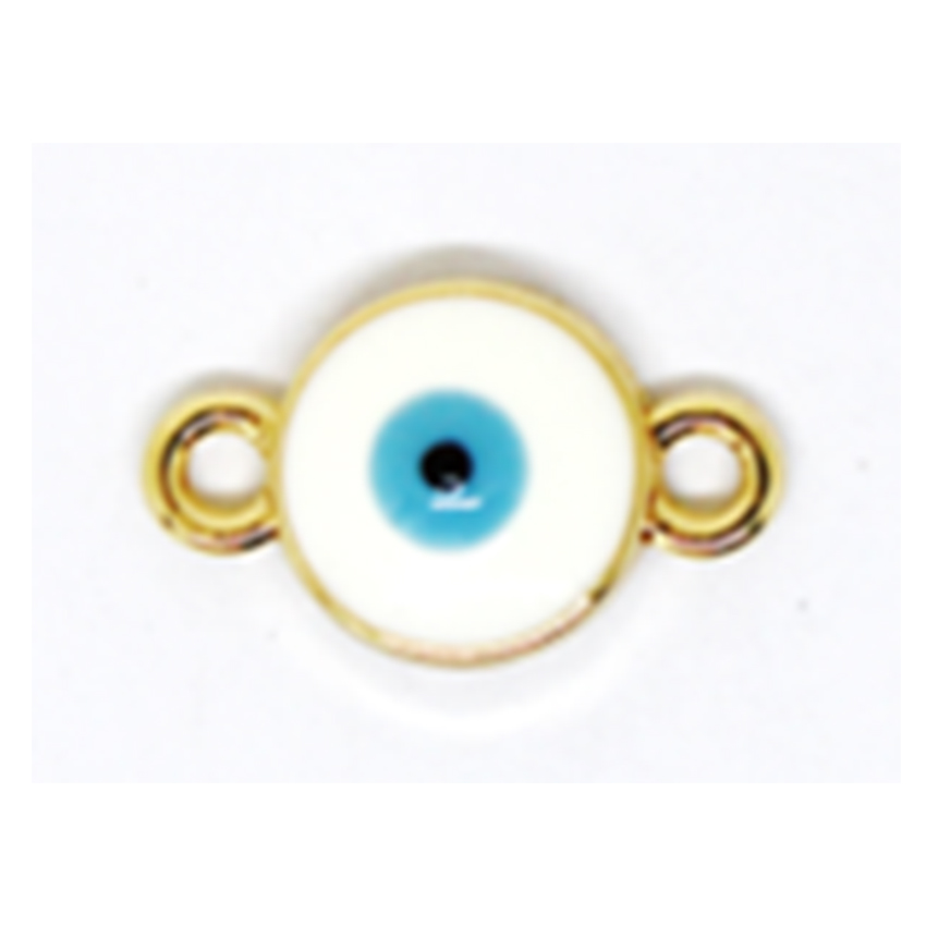 1 CHARMS CONNECTEUR ROND OEIL