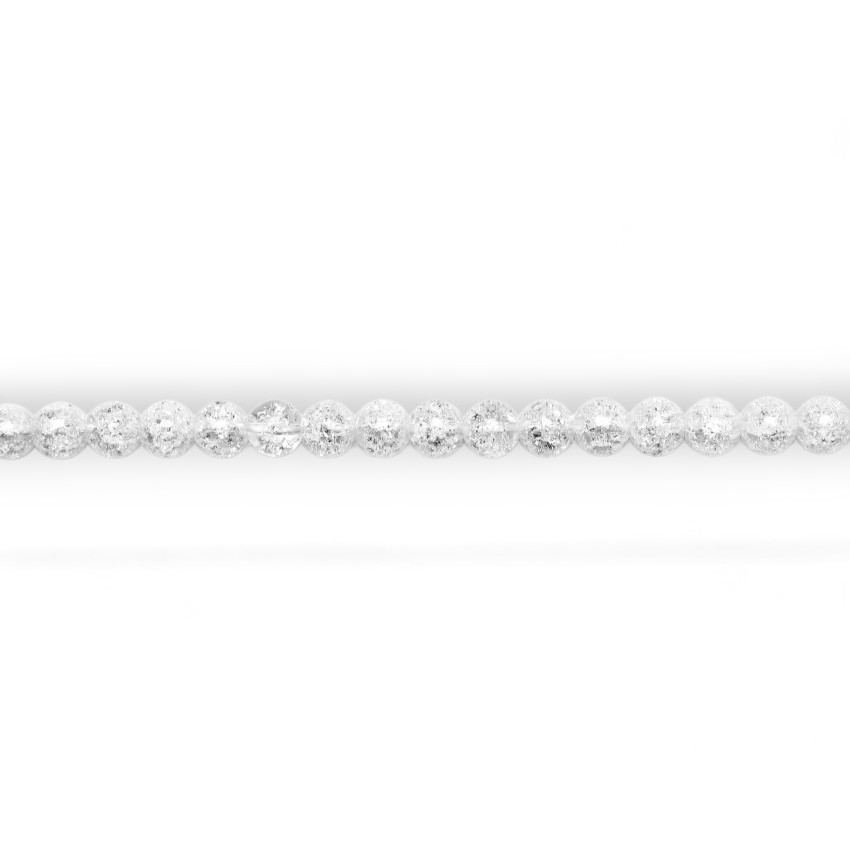 8 PERLES CRISTAL