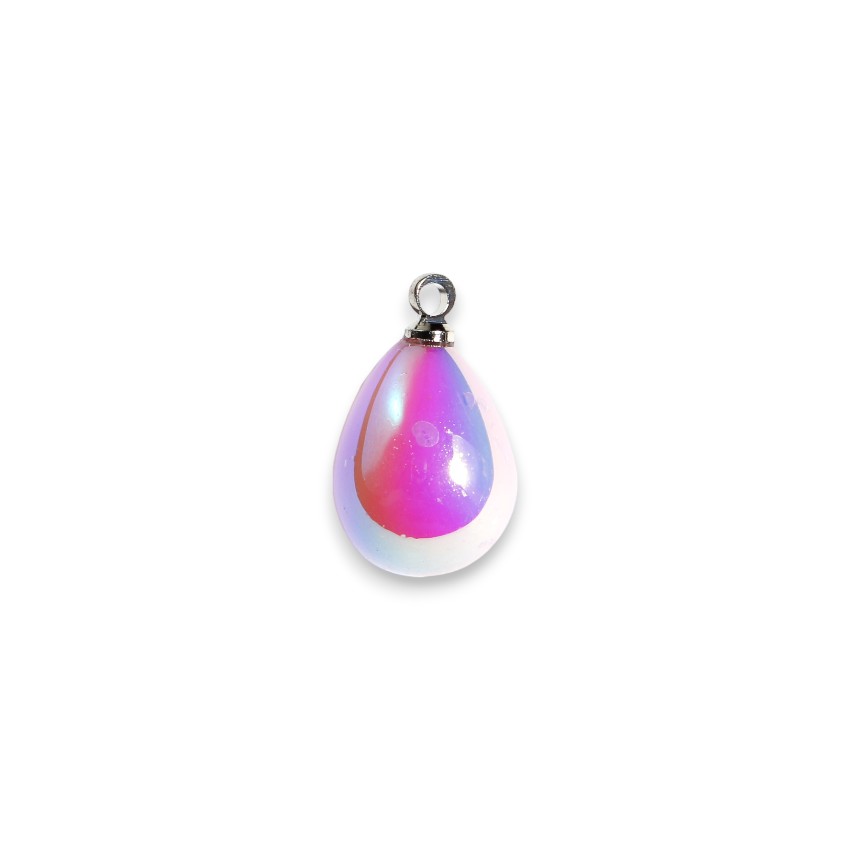 2 GOUTTES AVEC ANNEAU 0,6MM DIAM 1,3MM