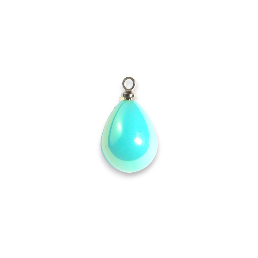 2 GOUTTES AVEC ANNEAU 0,6MM DIAM 1,3MM