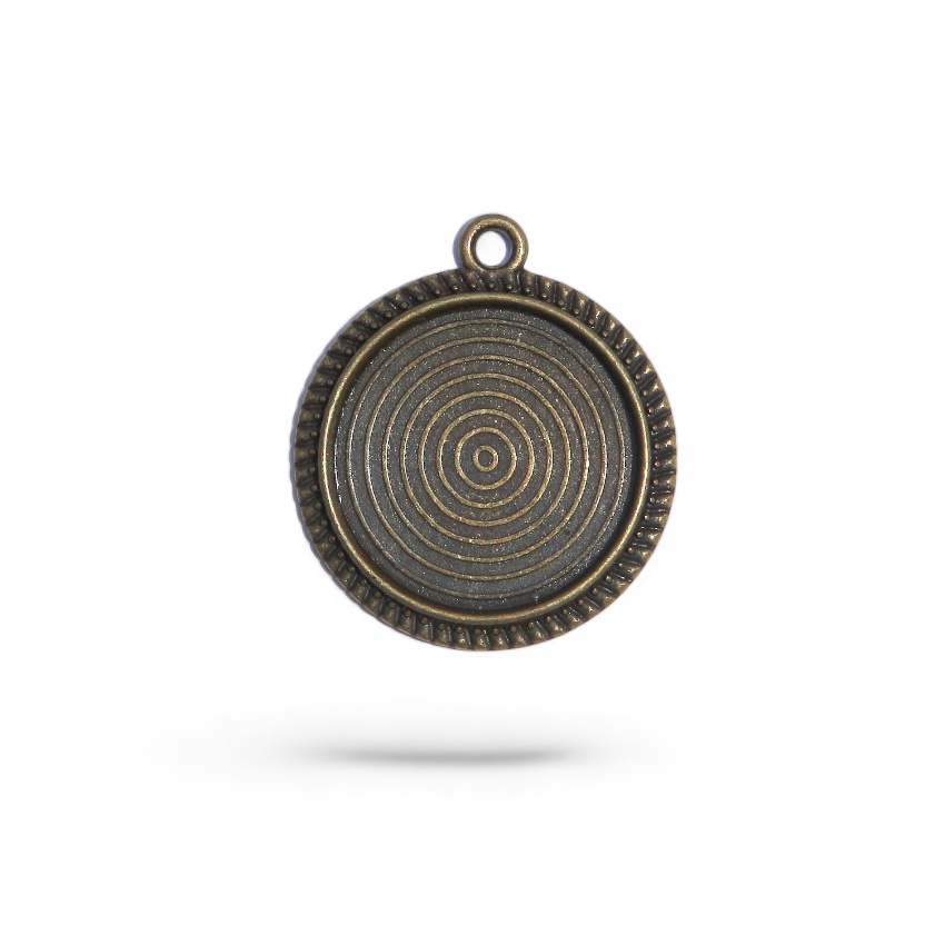 1 PENDENTIF ROND