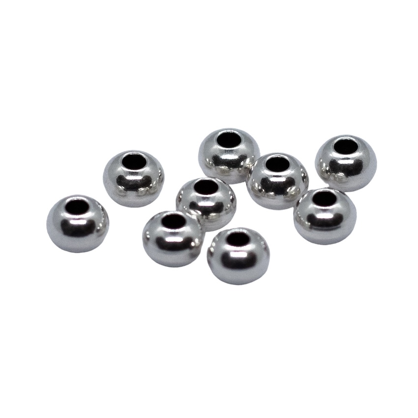 20 PERLES METAL