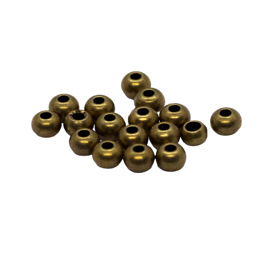 20 PERLES METAL