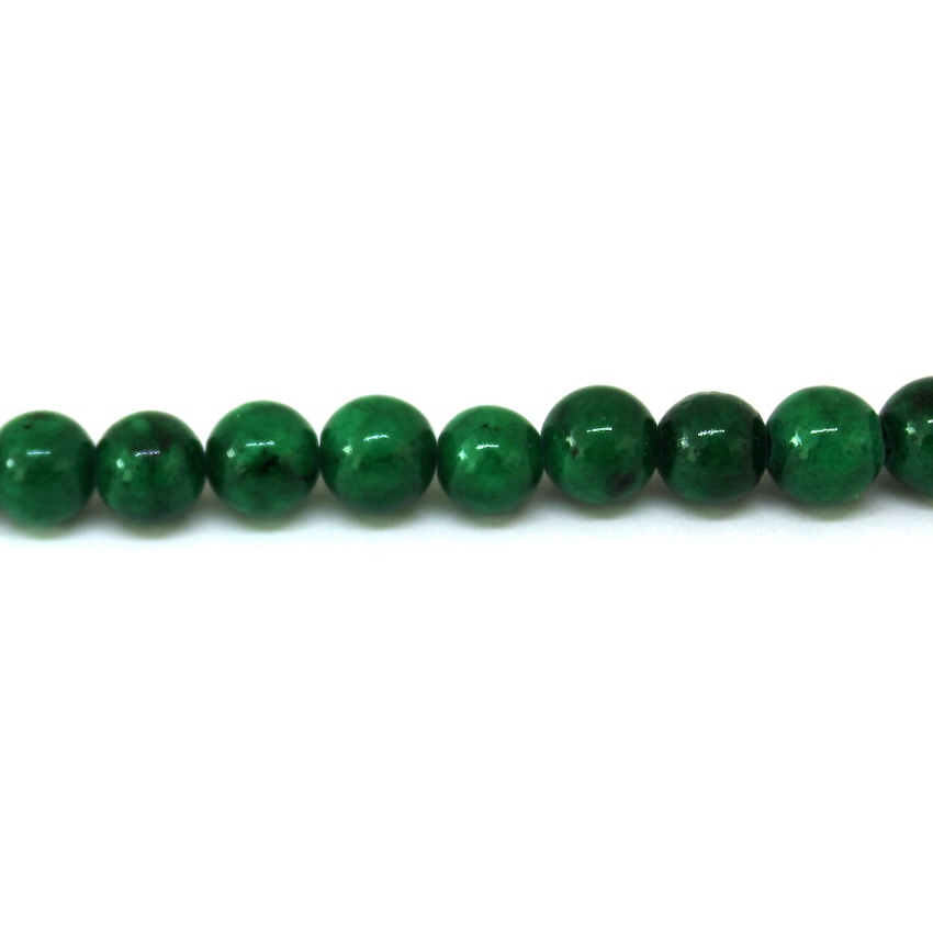 8 PERLES PIERRE DE MONTAGNE RONDE