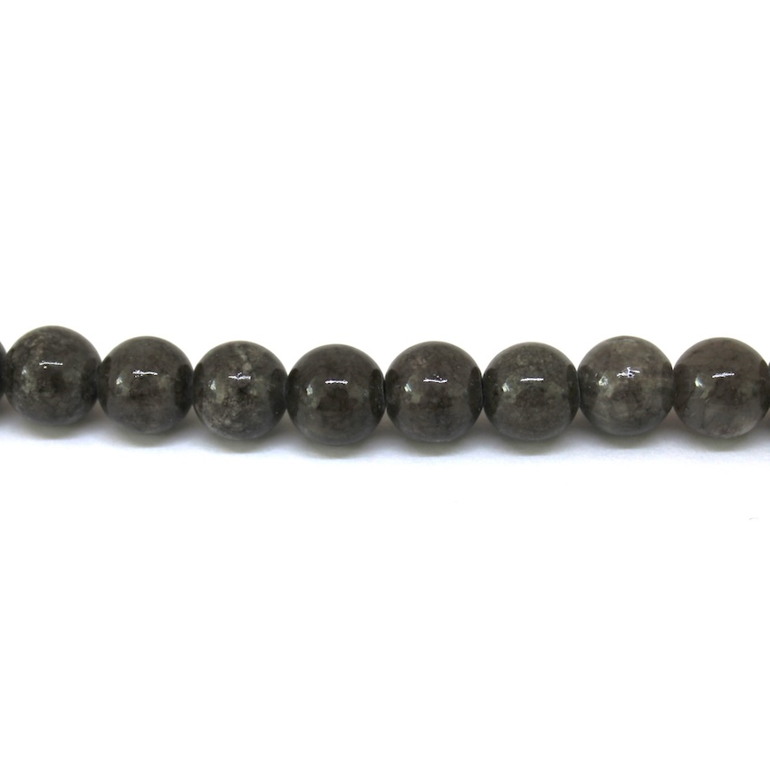 6 PERLES PIERRE DE MONTAGNE RONDE