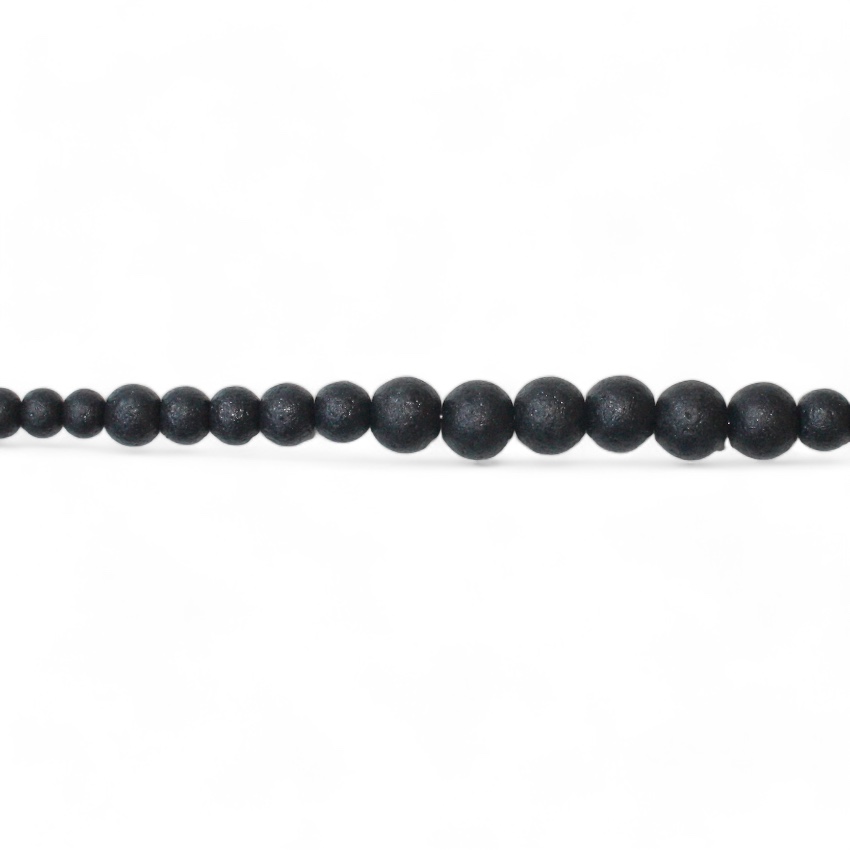 17 PERLES EN VERRE ASSORTI MAT