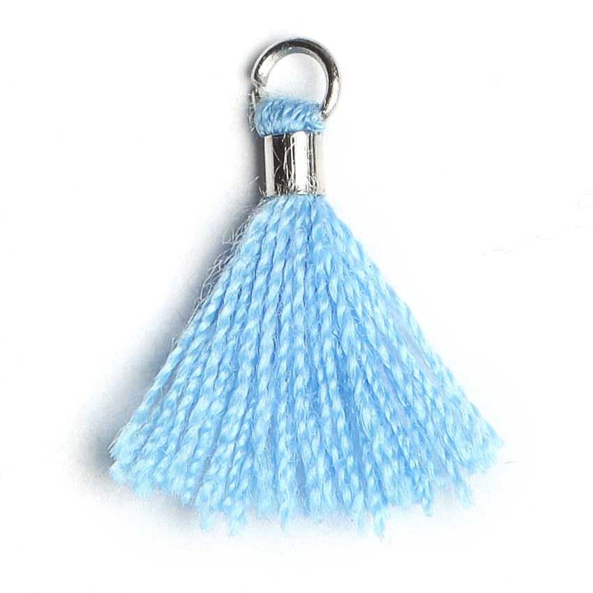 4 MINI POMPON FILS 