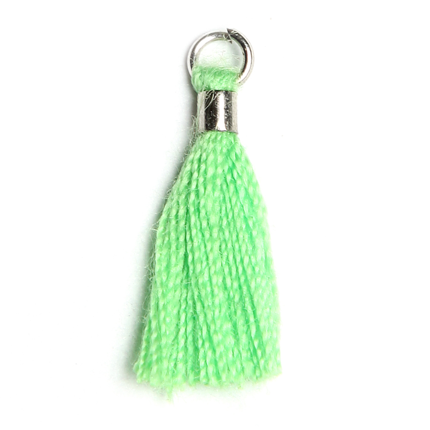 4 MINI POMPON FILS 