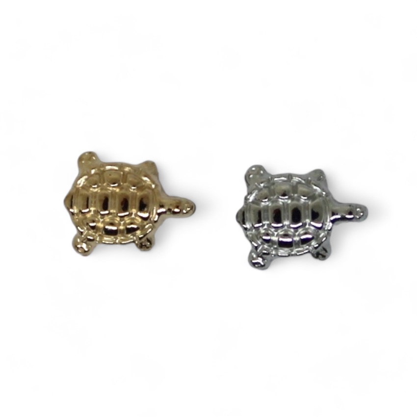 10 PERLES TORTUE RESINE