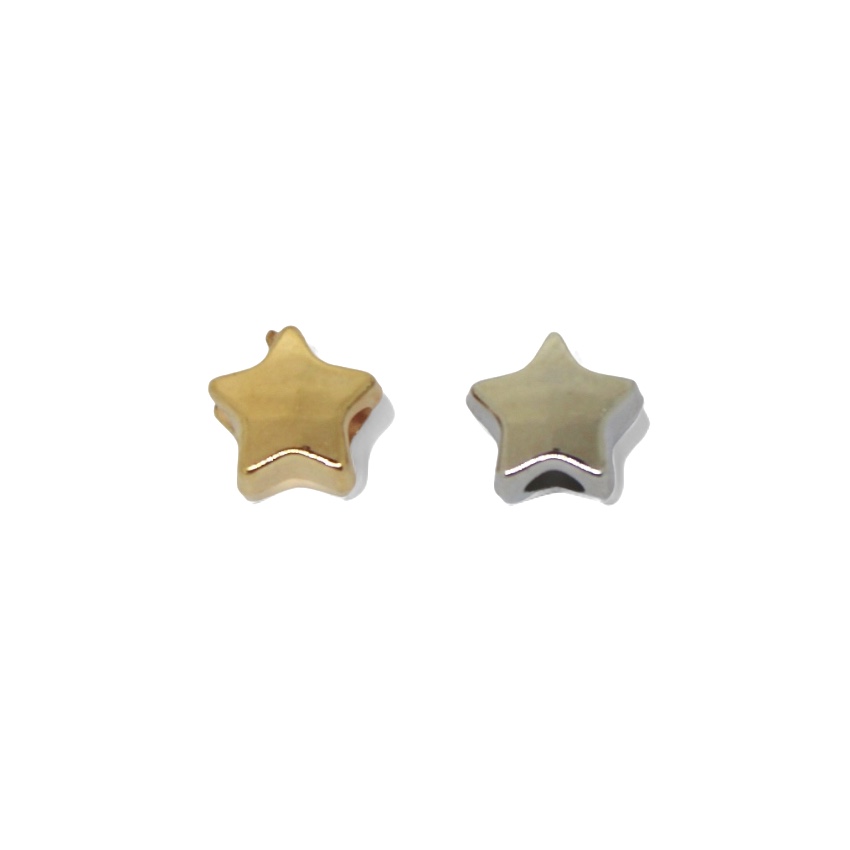 10 PERLES ETOILE RESINE